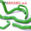 Manguitos radiador Samco KAW-64-GN Kawasaki ZX6-R 09 10 11 12 13 14 15 16 17 18 19 20 VERDE