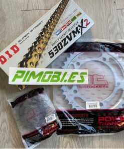 Kit de cadena DID 530 ZVM-X ORO Suzuki GSX-R 1000 03 04 05 06